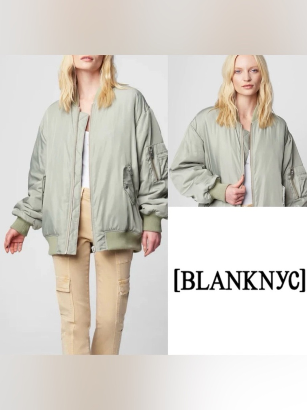 Blank NYC Women's Bomber Jacket